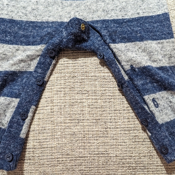Baby GAP 6-12M Striped Sweater Romper - Picture 2 of 7